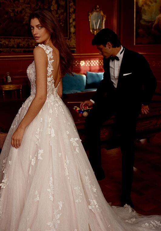 Justin Alexander Janessa A-Line Wedding Dress - 4