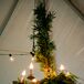 Natural, Eucalyptus, Greenery-Covered Chandelier