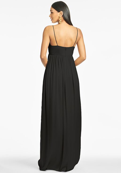 Sachin & Babi Jessica Gown - Black V-Neck Bridesmaid Dress - 3