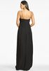 Sachin & Babi Jessica Gown - Black V-Neck Bridesmaid Dress - thumbnail - 3