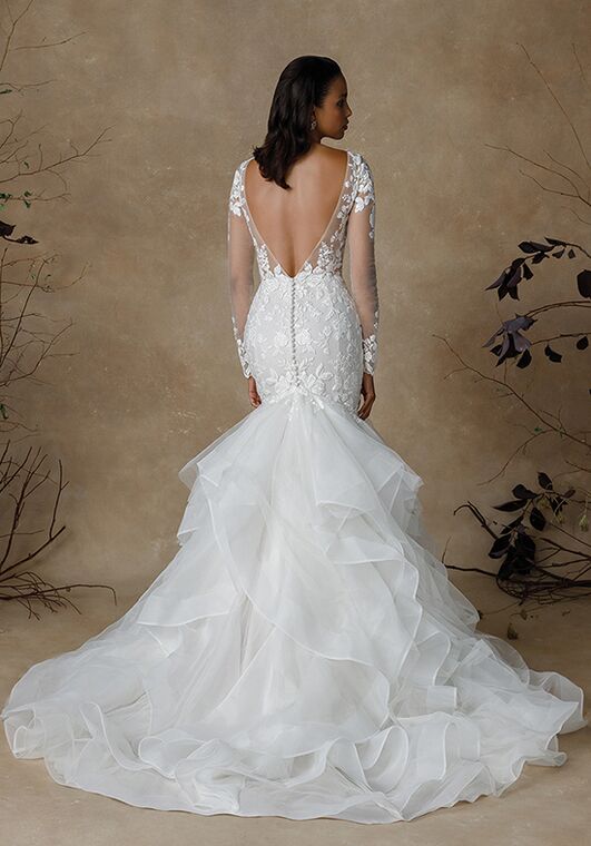 Justin Alexander Gracelyn A-Line Wedding Dress - 5