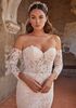 Casablanca Bridal 2474 Magnolia Sheath Wedding Dress - thumbnail - 5