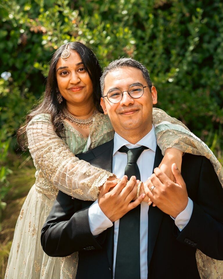 Neha  & Hector Home Page Banner