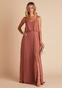 Birdy Grey Gwennie Dress in Desert Rose V-Neck Bridesmaid Dress - thumbnail - 1