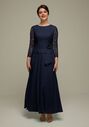 AW Bridal AW Tallie Dress Blue Mother Of The Bride Dress - thumbnail - 1