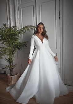 Olivia Bottega Organza Wedding Dress Tayra A-Line Wedding Dress