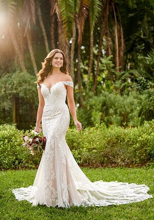 Essense of Australia D3114 Mermaid Wedding Dress