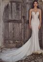 Calla Blanche 125113 Gisela Sheath Wedding Dress - thumbnail - 5