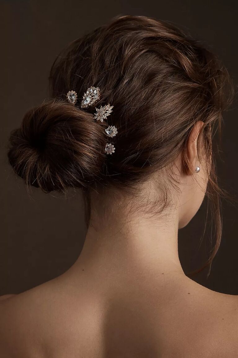 Crystal hairpin set