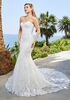 Casablanca Bridal 2404 Carter Mermaid Wedding Dress - thumbnail - 1