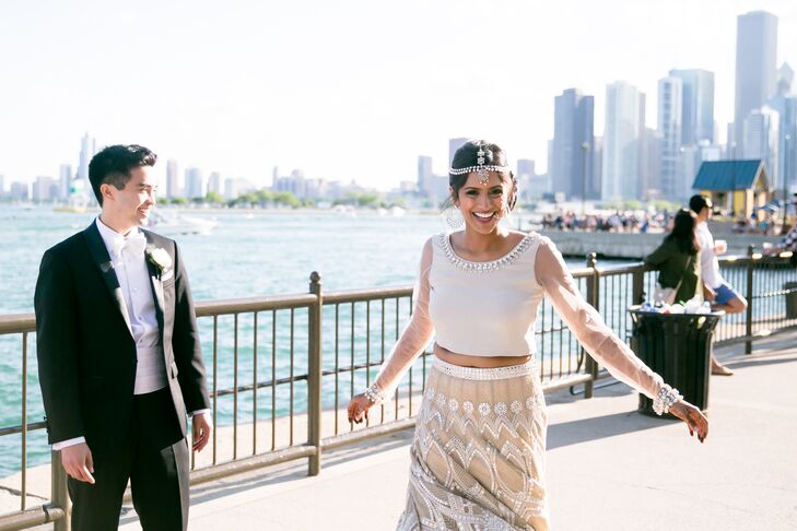 Glam Modern Indian Wedding Dress