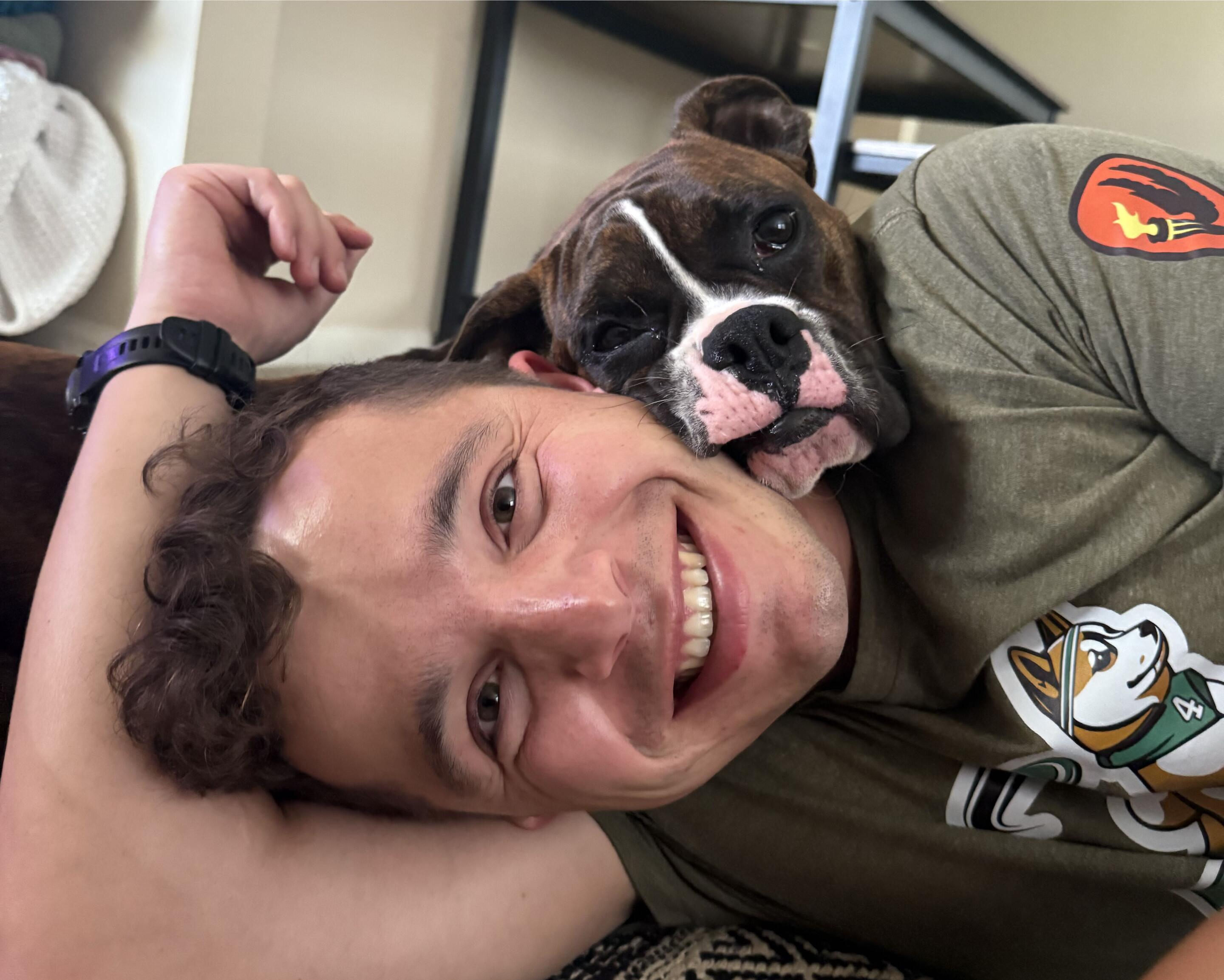 Picture of Riley and Rudy Become Friends!