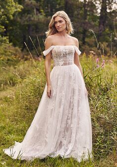 Lillian West 66349 A-Line Wedding Dress