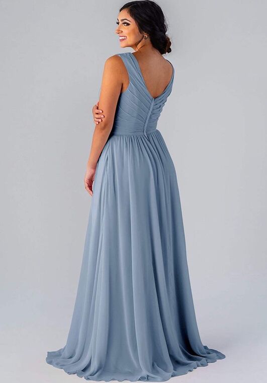 Kennedy Blue Brittany V-Neck Bridesmaid Dress - 2