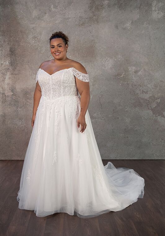 Essense of Australia D4098 A-Line Wedding Dress - 6