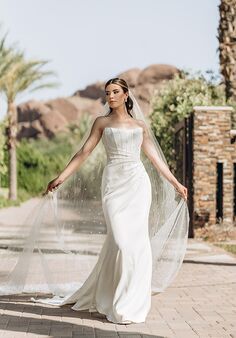 Stella York 8056 Column Wedding Dress