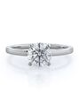 With Clarity Classic Princess, Cushion, Emerald, Radiant, Round, Oval Cut Engagement Ring - thumbnail - 1