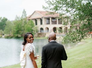 Bridget Awosika (a womenswear designer) and Dapo Olagundoye’s (an agro-commodity trader) wedding planning journey was a globe- trotting affair. The co