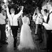 At the end of their reception, Kara and Nick made their grand exit from Callanwolde Fine Arts Center through an aisle of their guests blowing bubbles.