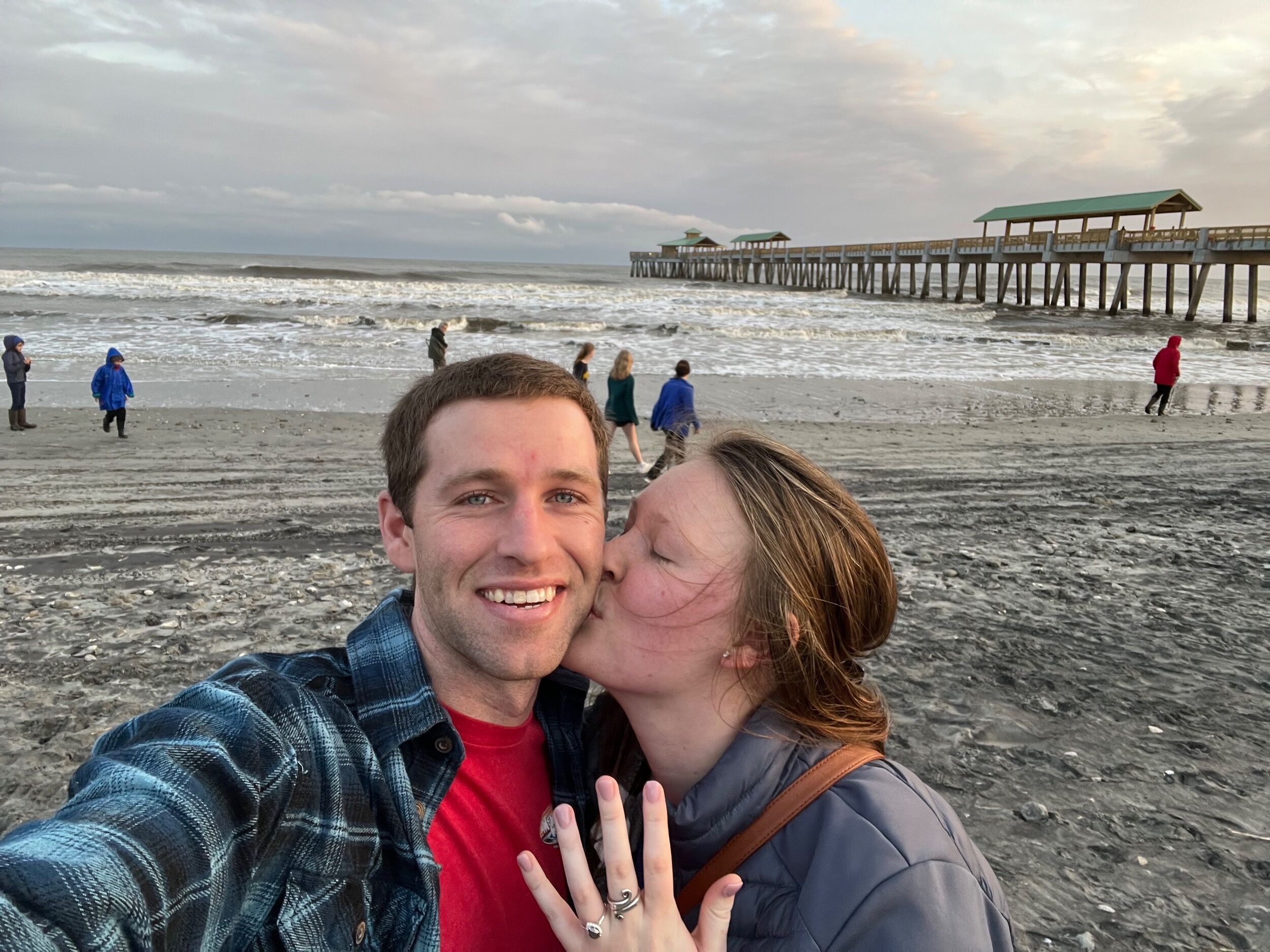 Picture of He proposed!!