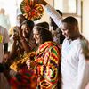 The Couple's Indian, Belgian and Ghanaian Heritage Filled Their Two-Day Wedding at Borgo Corsignano in Italy