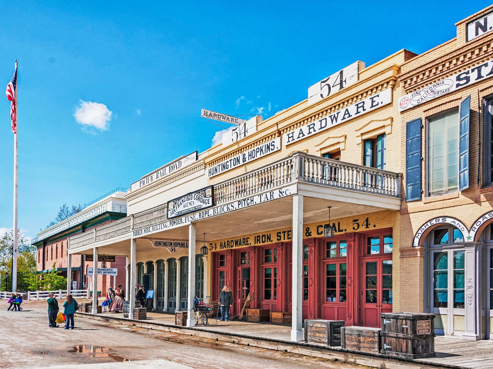 Picture of Old Sacramento Waterfront