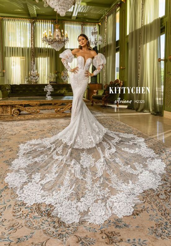 KITTYCHEN AVIANA, H2325 Mermaid Wedding Dress - 1