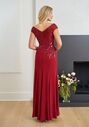 Jade Couture Mother of the Bride by Jasmine K258056 Red Mother Of The Bride Dress - thumbnail - 4