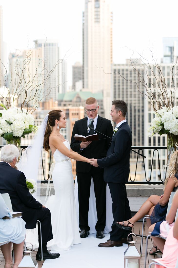 Elegant Rooftop Ceremony at The Ambassador