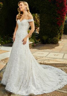 Casablanca Bridal 2411 Quinn A-Line Wedding Dress