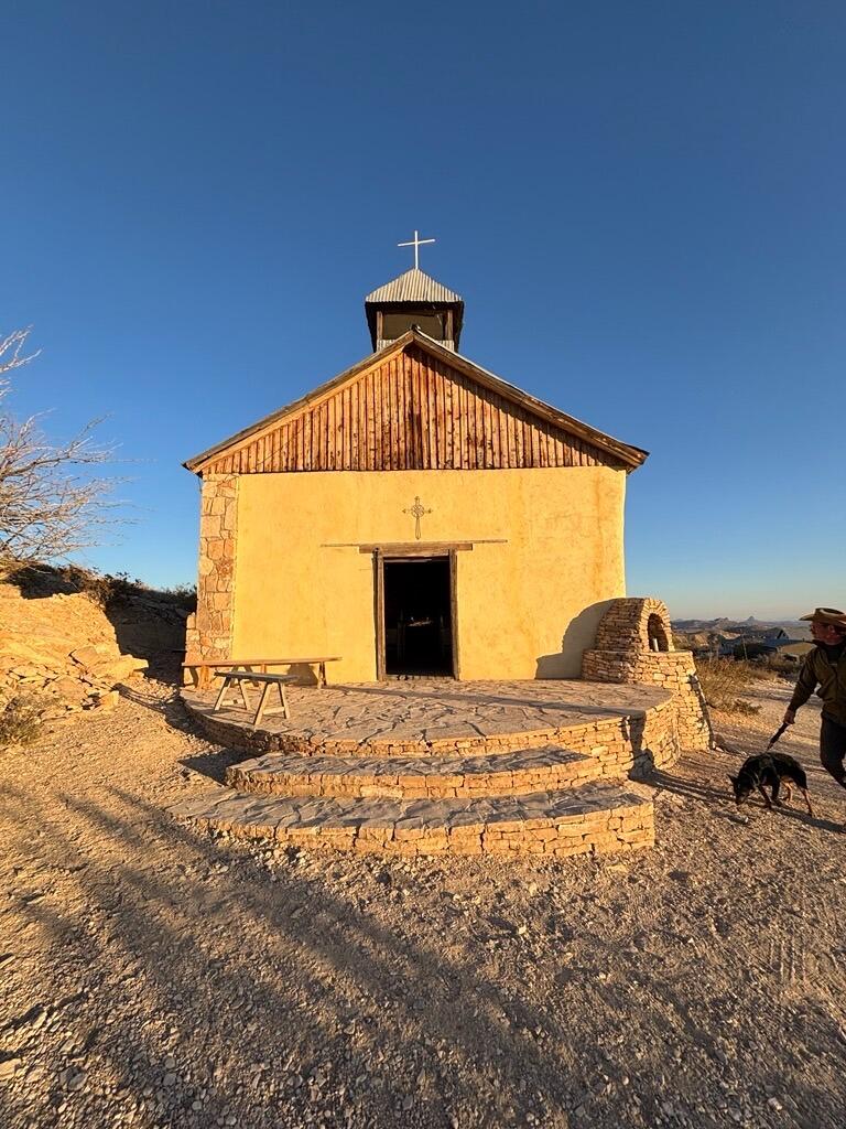 Picture of Terlingua Church / Church of Santa Inez / Saint Agnes