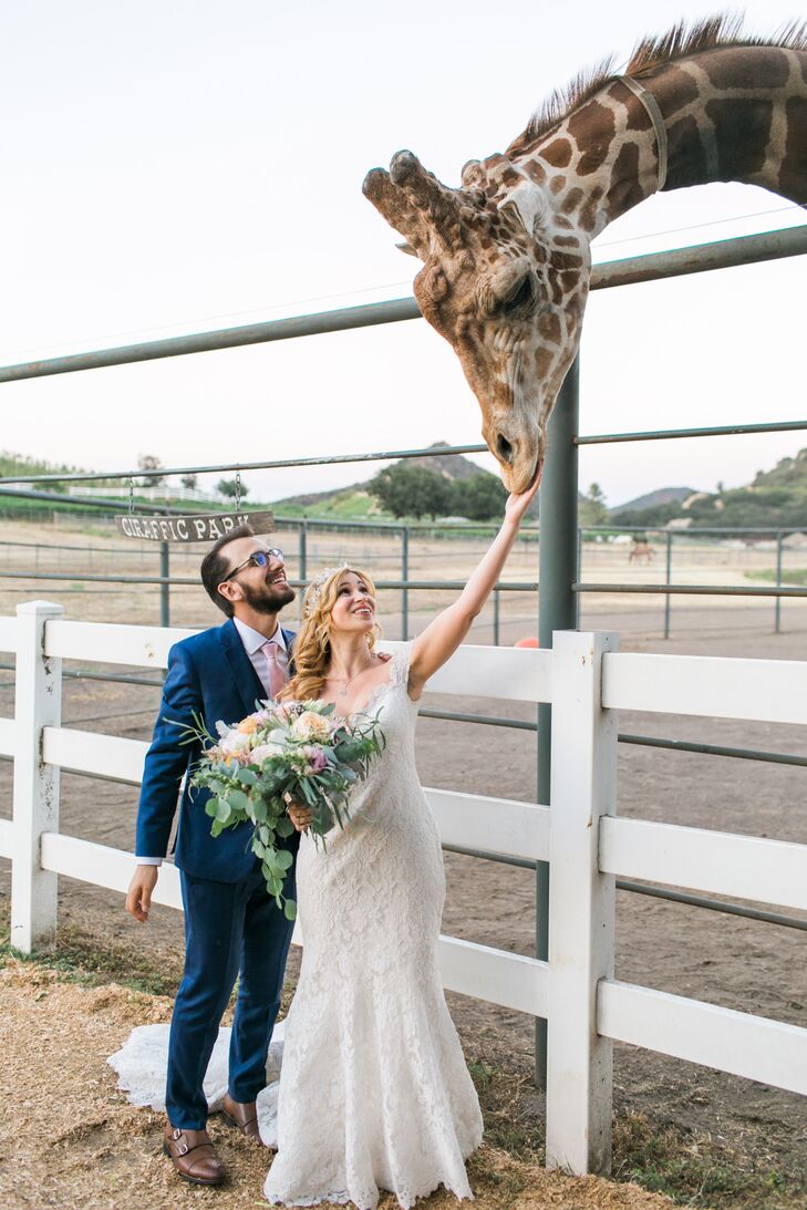Postceremony Giraffe Park Visit