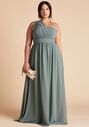 Birdy Grey Grace Convertible Dress Curve in Sea Glass Sweetheart Bridesmaid Dress - thumbnail - 5