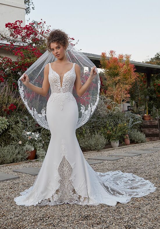 Beloved by Casablanca Bridal BL414 Silas Fit-and-Flare Wedding Dress - 1