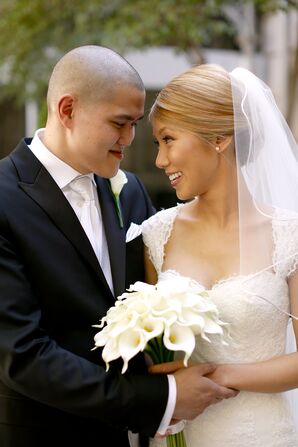 Elegant Organza Bridal Veil
