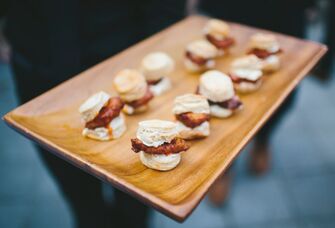 Trey of Hors D'oeuvres