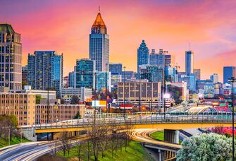 Atlanta Bachelorette Party - City Skyline