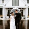 A Rainy, Moody Winter Wedding at Hutton House in Medicine Lake, Minnesota