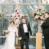 A Rustic and Cozy Winter Barn Wedding at Chandelier Grove in Tomball, Texas