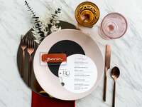 neutral colored place setting