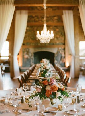 Barn Wedding Reception at Devil's Thumb Ranch