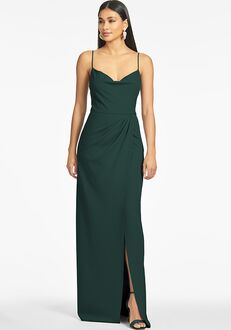 Sachin & Babi Paulina Gown - Emerald Scoop Bridesmaid Dress