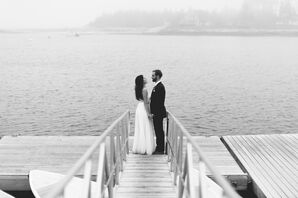 Jenn and Ethan Island Maine Wedding