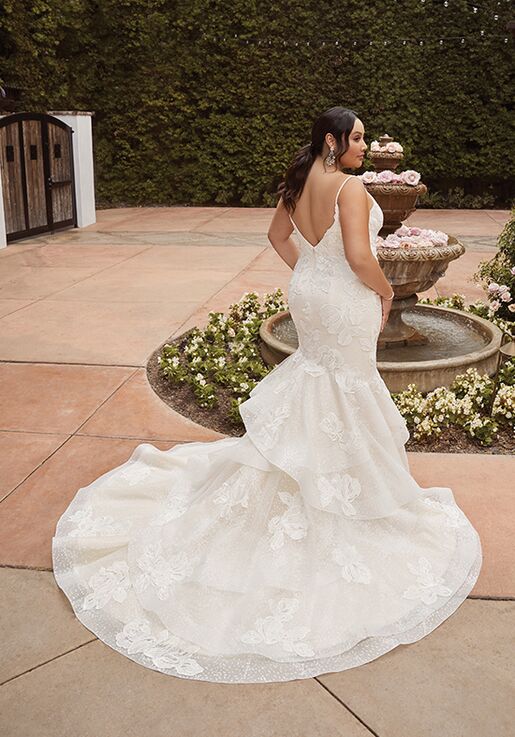Casablanca Bridal 2466 Andrea Fit-and-Flare Wedding Dress - 7