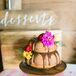 Naked Bundt Cake with Chocolate Glaze