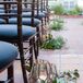 Copper Geometric Lanterns Wrapped in Greenery