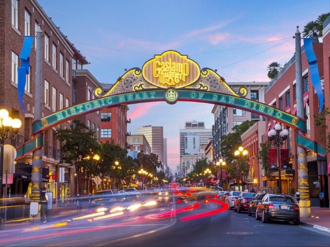 Picture of Gaslamp Quarter - The Historic Heart Of San Diego