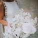 Glamorous White Bouquet with Peonies, Orchids and Baby's Breath