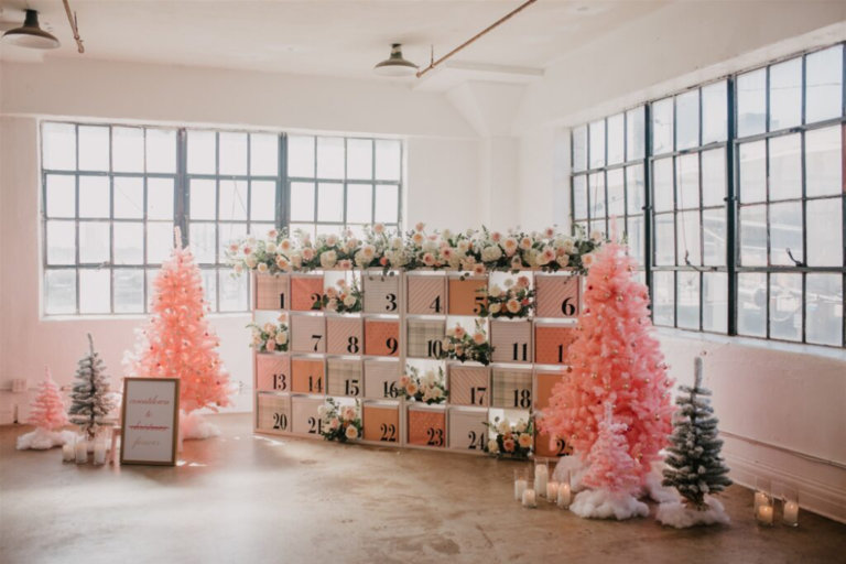 Advent calendar wedding proposal