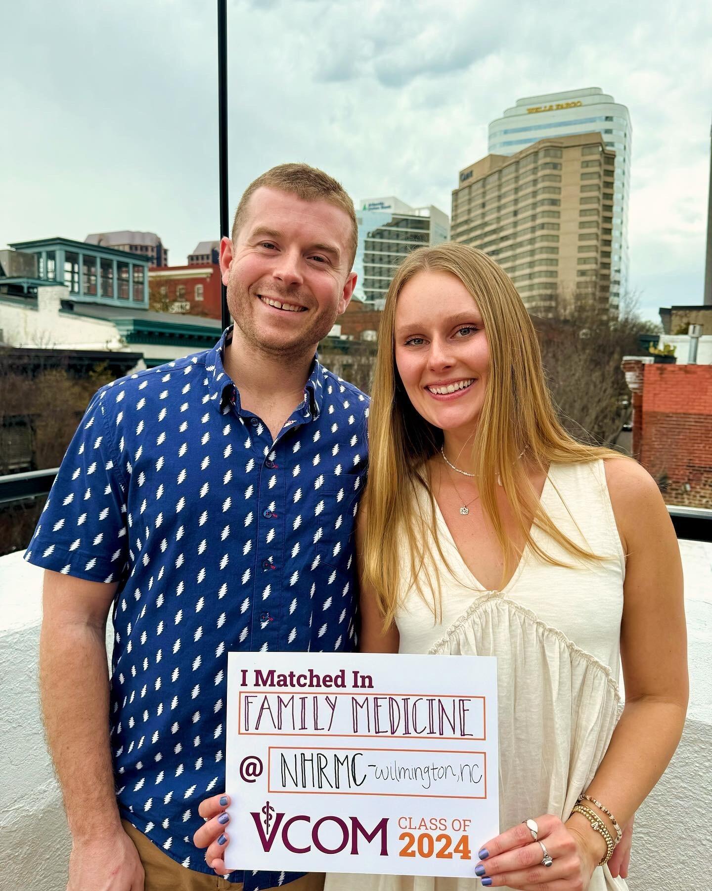 We're moving to Wilmington!! Match day 2024